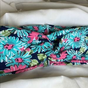 NWOT - Pink, Lt. Blue, & Navy Blue Head Band